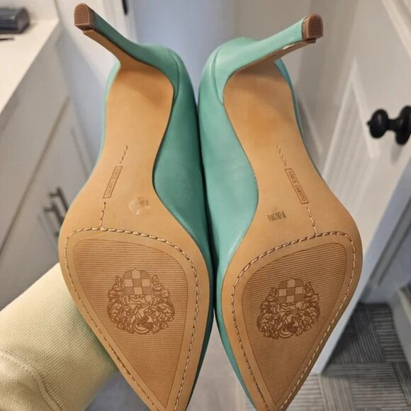 Vince Camuto Savilla 3" Stiletto Heels Size 9 Seafoam Green - Picture 2 of 4